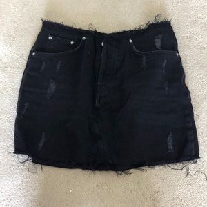 BDG jean skirt